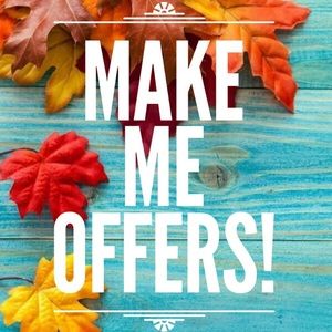 Make offers on anything in my closet!